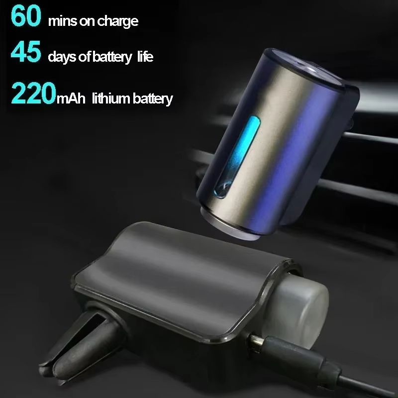 Smart Car Air Vent Aroma Diffuser – Automatic Spray Essential Oil Air Freshener