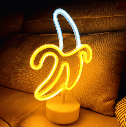GlowBanana LED Neon Wall Light for Bedroom and Decor