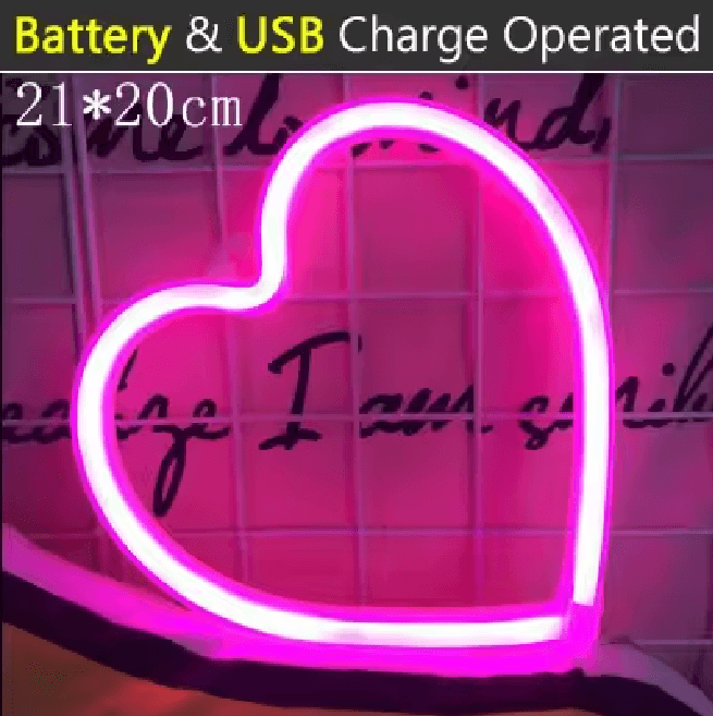 GlowBanana LED Neon Wall Light for Bedroom and Decor