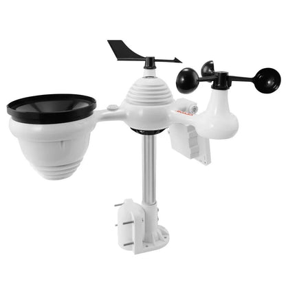 Home Weather Station Indoor Outdoor, Wi-Fi Weather Station, Color Display, Solar Wireless Outdoor Sensor, Alarm Alerts