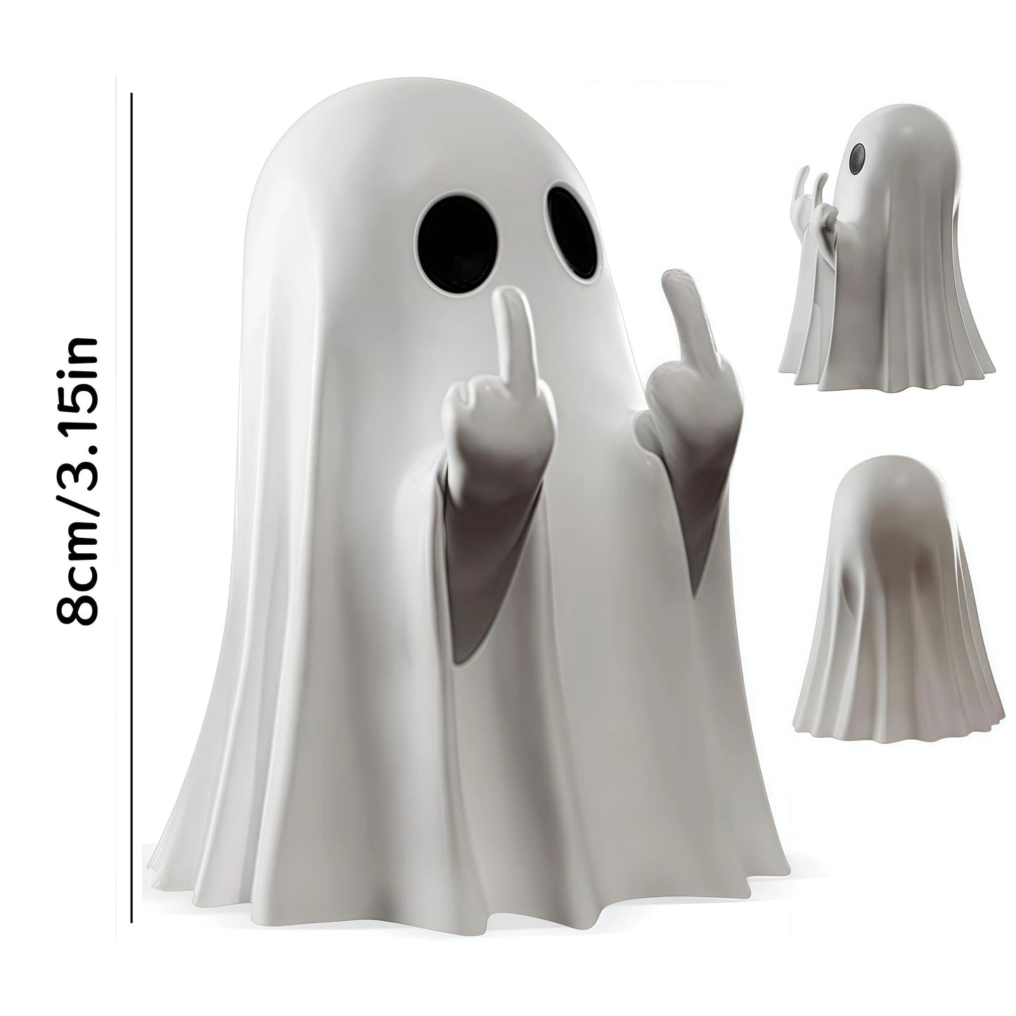 Cute Ghost Statue Home Decor