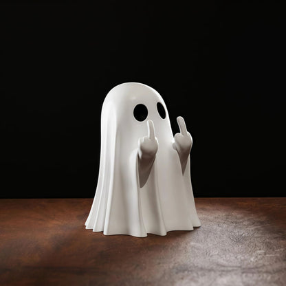 Cute Ghost Statue Home Decor
