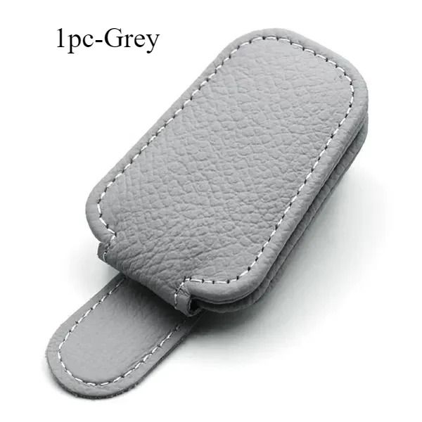 Car Sun Visor Glasses Case and Ticket Card Clip – Auto Interior Organizer