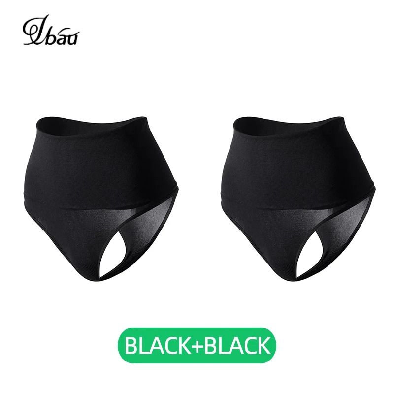 High Waist Seamless Thong Panties Tummy Control Shaper Underwear