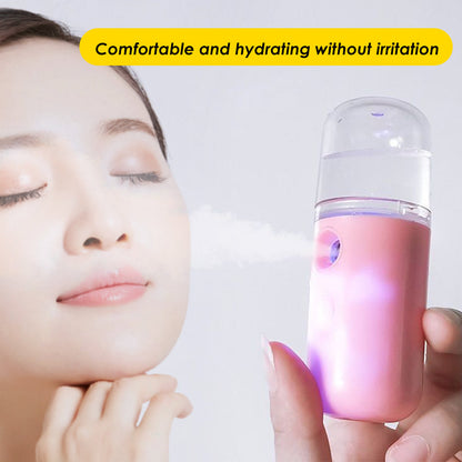 Mini Car Air Humidifier, USB Facial Sprayer, Nano Nebulizer, Essential Oil Diffuser, Aromatherapy
