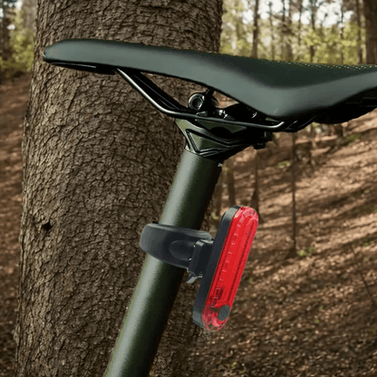 FlexMount Silicone Bike Light Strap – Adjustable Tail Light Holder for Secure Cycling Visibility
