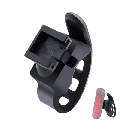 FlexMount Silicone Bike Light Strap – Adjustable Tail Light Holder for Secure Cycling Visibility