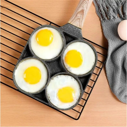 Four Hole Nonstick Breakfast Cooking Pan
