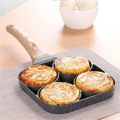 Four Hole Nonstick Breakfast Cooking Pan