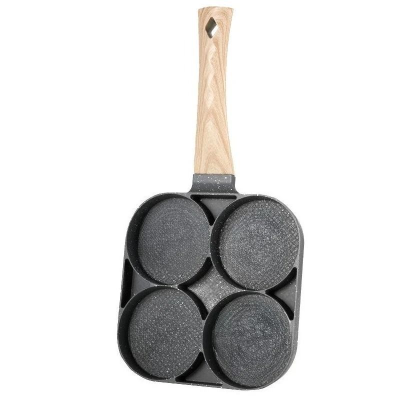Four Hole Nonstick Breakfast Cooking Pan