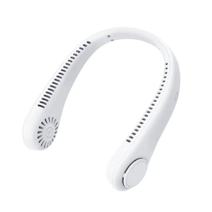Portable Bladeless Neck Fan with Rechargeable Battery
