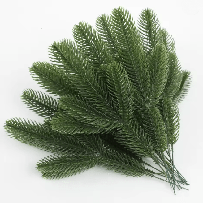 EverJoy Christmas Pine and Berry Branches Set of 10