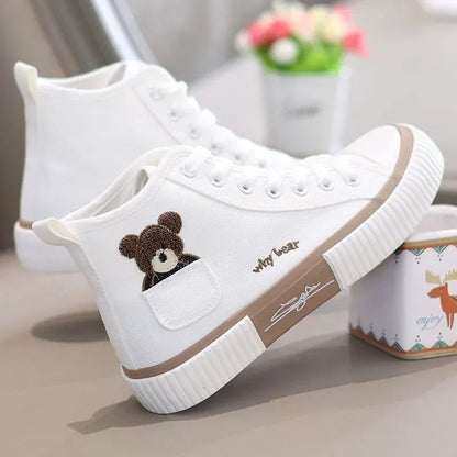 Canvas Women Breathable Sneakers Casual Vulcanized Shoes