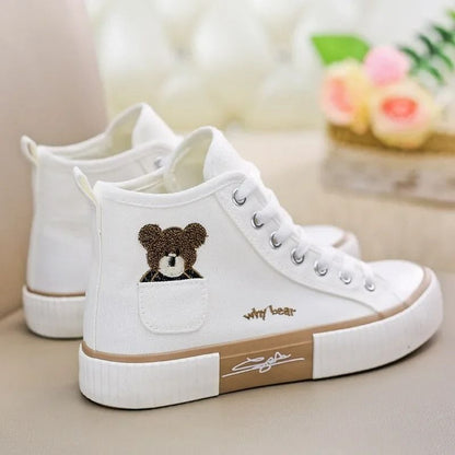 Canvas Women Breathable Sneakers Casual Vulcanized Shoes