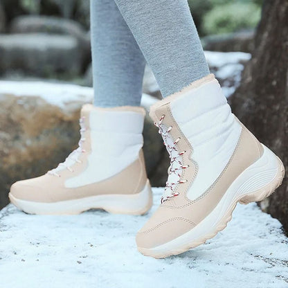 Women Platform Snow Boots Winter Casual Warm Boots
