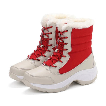 Women Platform Snow Boots Winter Casual Warm Boots