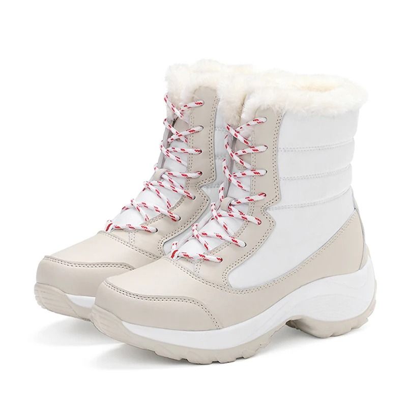 Women Platform Snow Boots Winter Casual Warm Boots