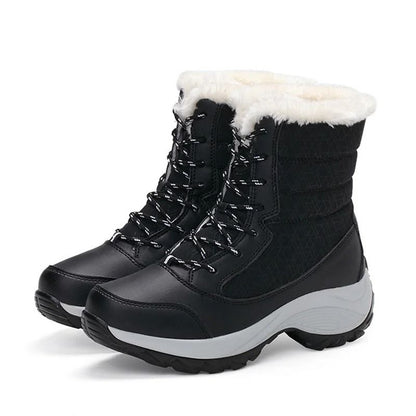 Women Platform Snow Boots Winter Casual Warm Boots