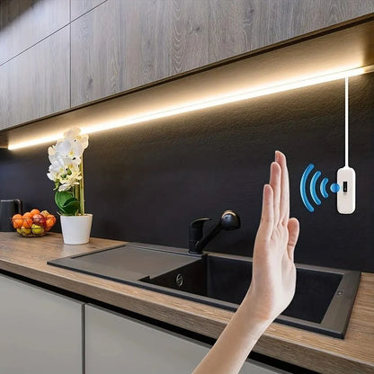 USB Gesture Sensor LED Strip Light 1M