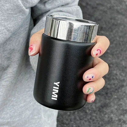 Mini Stainless Steel Thermos Mug, Portable Pocket Vacuum Flask, Fashion Coffee Tea Thermal Water Bottle