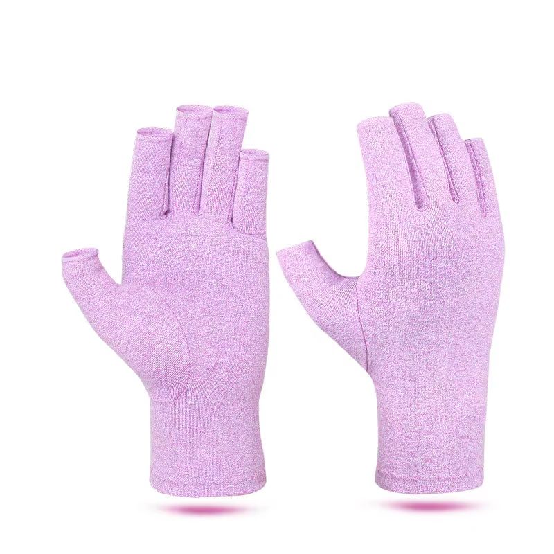 ComfortEase Fingerless Compression Gloves for Hand Pain Relief – 1 Pair