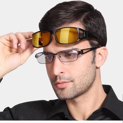 ClarityDrive Night Driving Glasses UV Protection Yellow Lens Eyewear