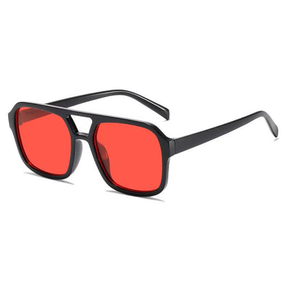 RetroFrame Round Square Sunglasses for Women & Men – Vintage PC Frame Anti-Glare Shades