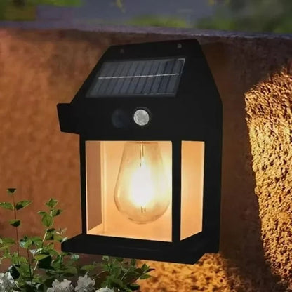 Solar Powered Outdoor Street Light Waterproof LED Lamp for Garden and Patio