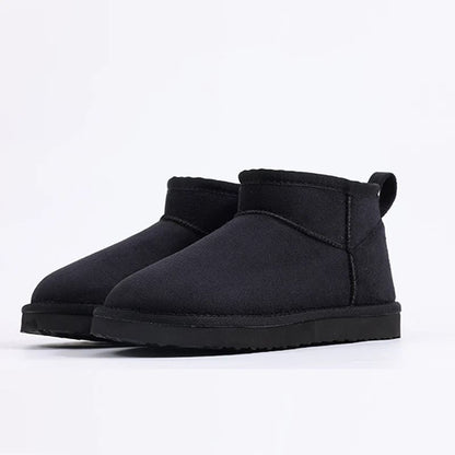 Cozy Plush Short Ankle Winter Snow Boots for Women Warm Waterproof Fashion