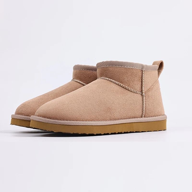 Cozy Plush Short Ankle Winter Snow Boots for Women Warm Waterproof Fashion