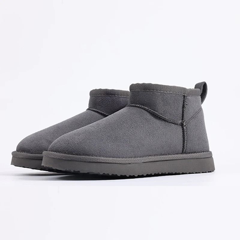 Cozy Plush Short Ankle Winter Snow Boots for Women Warm Waterproof Fashion