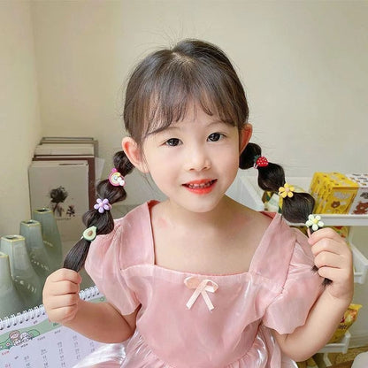 Sweet Cartoon Dream cartoon hair ties Set – 10/20/50pcs Cute Hair Ropes for Girls