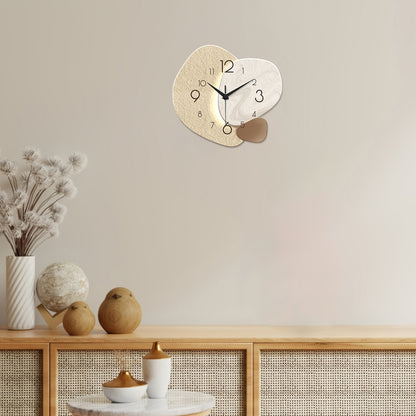 Modern Simple Wall Clock, Silent Quartz Clock for Bedroom, Living Room Sofa Background Decoration Wall Clock