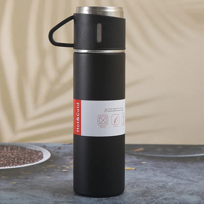Portable Coffee Mug, Stainless Steel Thermos Bottle, Vacuum Insulated Travel Bottle, Office Business Gift Set