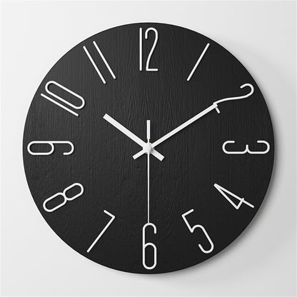 Wall Clock, Small Clock, Battery Powered Analog Clock, Home Office Bedroom Kitchen Classroom