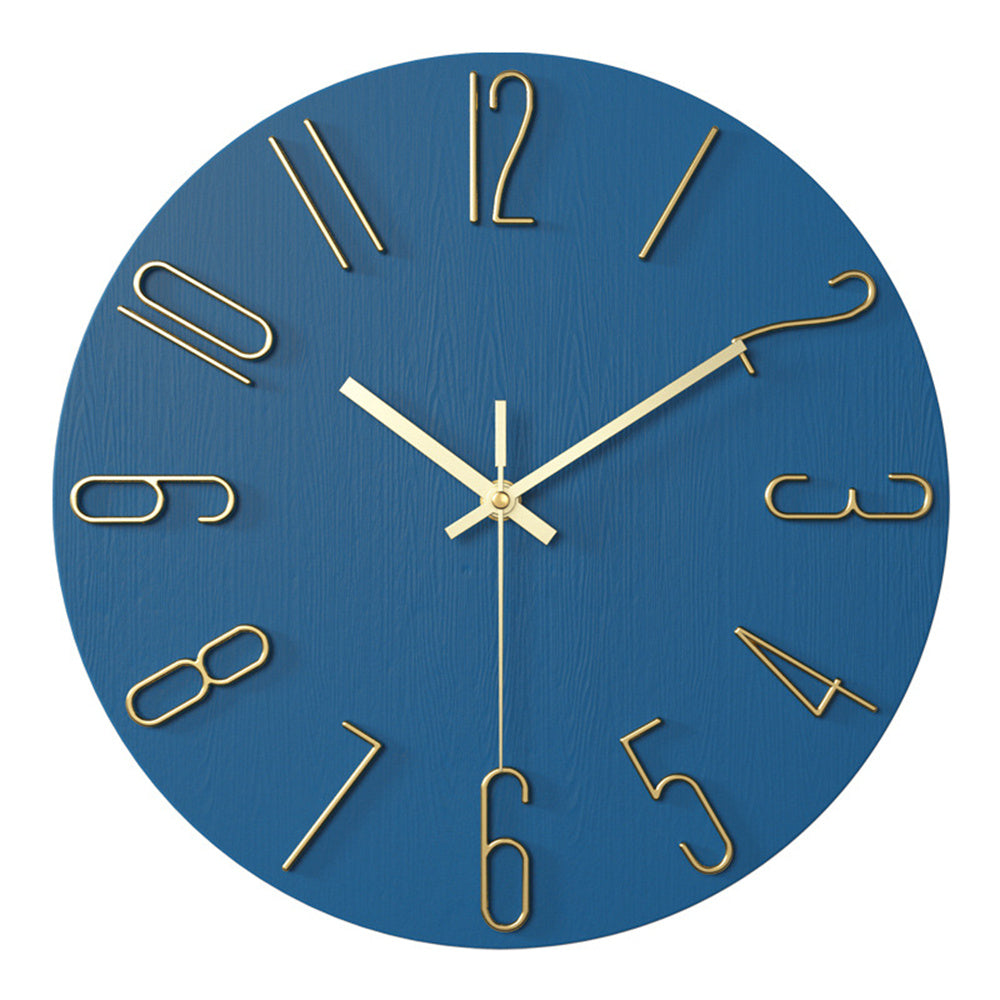 Wall Clock, Small Clock, Battery Powered Analog Clock, Home Office Bedroom Kitchen Classroom