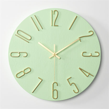 Wall Clock, Small Clock, Battery Powered Analog Clock, Home Office Bedroom Kitchen Classroom