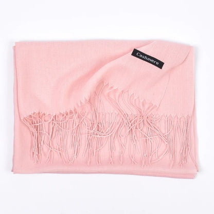 Autumn and Winter Solid Color Scarf for Men and Women
