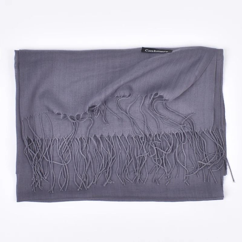 Autumn and Winter Solid Color Scarf for Men and Women