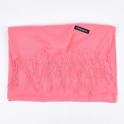 Autumn and Winter Solid Color Scarf for Men and Women