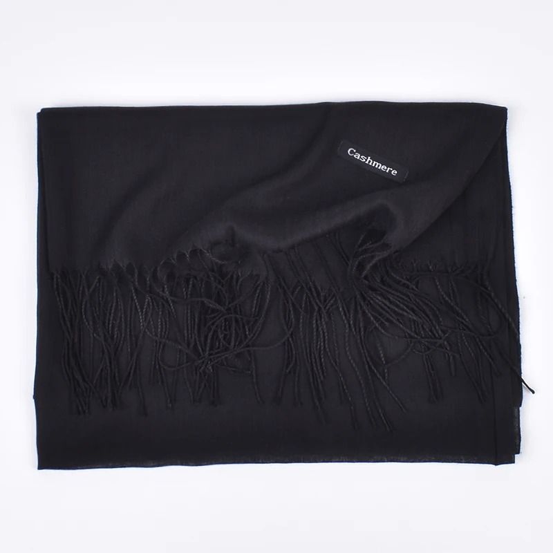 Autumn and Winter Solid Color Scarf for Men and Women