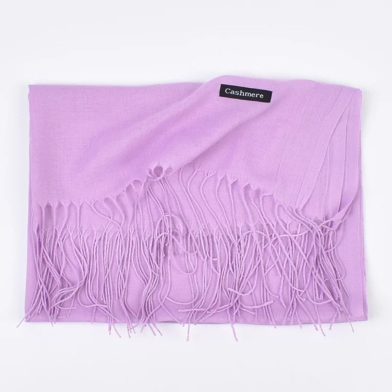 Autumn and Winter Solid Color Scarf for Men and Women