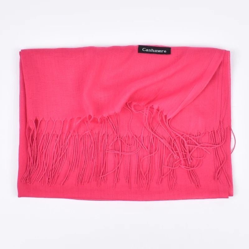 Autumn and Winter Solid Color Scarf for Men and Women