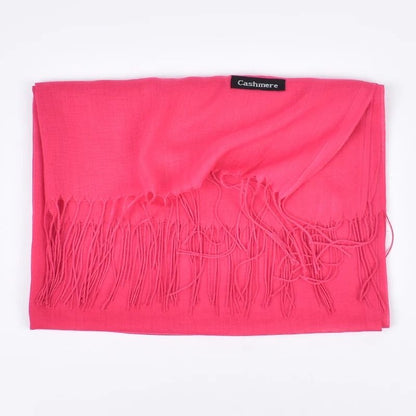 Autumn and Winter Solid Color Scarf for Men and Women