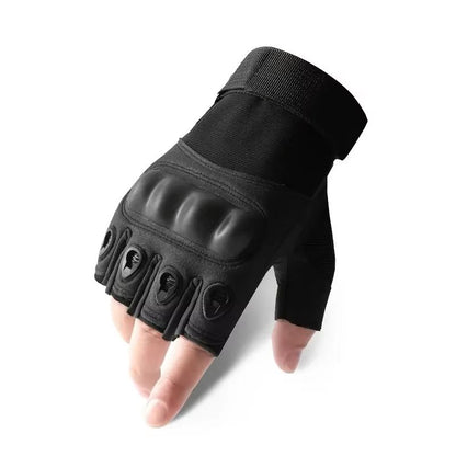 RaptorGuard Men's tactical fingerless gloves for Outdoor Sports, Shooting, Airsoft & Cycling