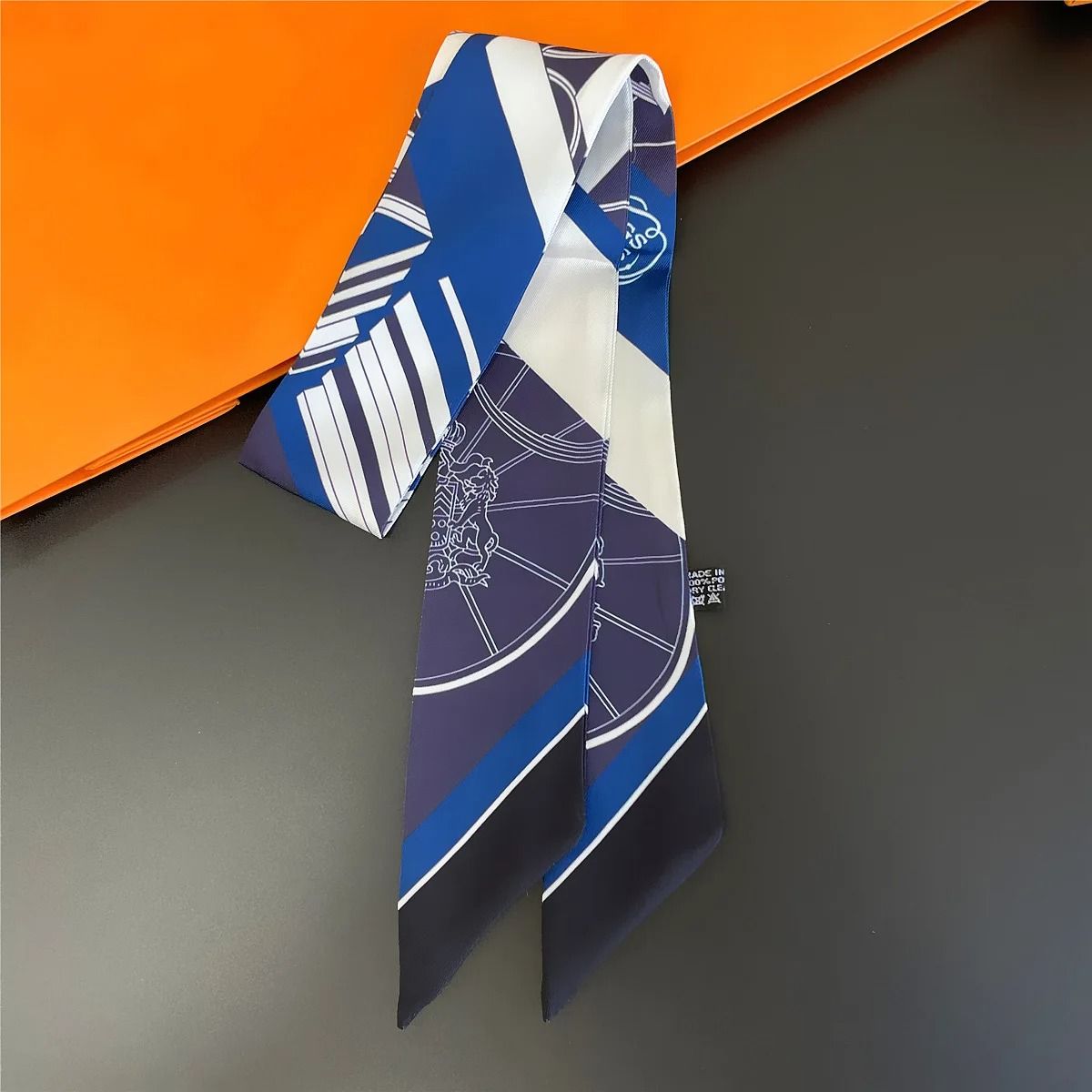 Long Scarf Ribbon Headband for Women – Versatile Neckerchief and Bag Handle Accessory
