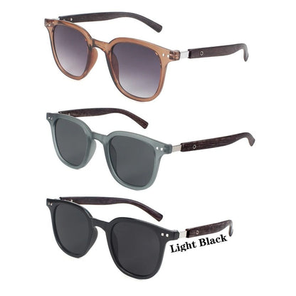 Vintage Wooden Frame Sunglasses – Classic UV Protection Eyewear for Men and Women