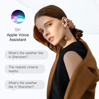 Wireless Bluetooth Earphones, Bluetooth Headset, Noise Cancelling Earbuds with Microphone, Wireless Headphones