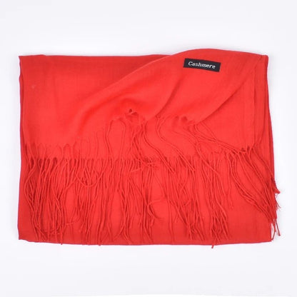 Autumn and Winter Solid Color Scarf for Men and Women