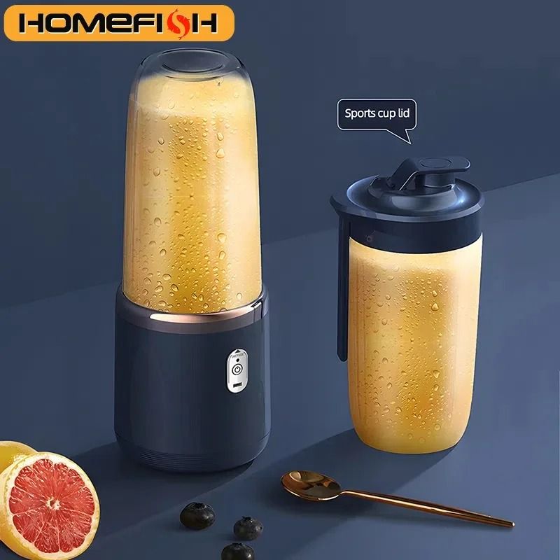 Portable Juicer Blender 400ml USB Rechargeable Smoothie Maker for Fruits and Vegetables